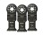 IMPERIAL IBSL220-3 STARLOCK 1-3/8" CUTTING WIDTH PRECISION HARDWOOD BLADE 3PK