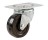 SHEPHERD 9478 2-1/2" GENERAL DUTY SOFT RUBBER WHEELS SWIVEL PLATE 100LB CAP