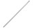 KRAFT CC289S 6' ALUMINUM SWAGED BUTTON HANDLE 1-3/4" DIAMETER- ANODIZED SILVER