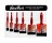 VELVET TOUCH 60000 POLYESTER BLACK VARNISH PAINT BRUSH ASSORTMENT