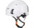 SAS 42004BD CLIMBER STYLE HARD HAT SAFETY HELMET WHITE