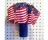 VALLEY FORGE USE4D 4" X 6" POLYCOTTON AMERICAN STICK FLAG BLUE CAP
