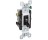 PASS & SEYMOUR  663GTU 15A 120V AC SWITCH 3-WIRE GROUND TERMINAL