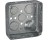 RACO 8192 4" SQUARE ELECTRICAL BOX (#1900) 1-1/2" DEEP W/1/2" & 3/4" KNOCK OUT