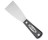 HYDE 02250 2" BLACK & SILVER FLEXIBLE PUTTY KNIFE HI-CARBON STEEL BLADE