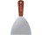 WARNER TOOL 636 5" FULL FLEX BROAD KNIFE CARBON STEEL WITH ROSEWOOD HANDLE