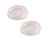 SHEPHERD 9088 1-7/8" SMOOTH PLASTIC CUPS ROUND CLEAR (4CD)