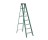 LOUISVILLE LADDER FS4008 8' TYPE II FIBERGLASS STEPLADDER 225 LB RATING