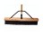 DQB 09944 24" HEAVY DUTY BLACK POLY CONTRACTOR SWEEP BROOM COMPLETE 60" HANDLE