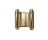 G-FORCE 43051 3" BRASS PLATED DOUBLE ACTING HINGE CARDED