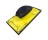 ALLWAY TOOLS 13015 PHS SOFT GRIP PALM SANDER WITH RIBBED RUBBER PAD S/S CLIPS