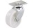 SHEPHERD 9041 2" LIGHT DUTY PLASTIC FURNITURE CASTER SWIVEL PLATE WHITE (2CD)
