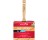 WOOSTER BRAVO STAINER F5119 5-1/2" WHITE CHINA BRISTLE/POLY BRUSH THREADED HND