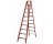 LOUISVILLE LADDER FS1510 10' TYPE IA FIBERGLASS STEPLADDER