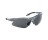 SAS 540-0101 DIAMONDBACK SILVER FRAME / SHADE LENS SAFETY GLASSES