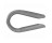CAMPBELL T7670669 323 5/8" WIRE ROPE THIMBLE ELECTRO-GALVANIZED