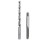 IRWIN 80235 TAP & DRILL BIT SET 5/16" -18 NC TAP WITH LETTER G DRILL BIT CARDED