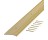 MD BUILDING 79251 2" X 72" EXTRA WIDE FLUTED CARPET TRIM IN SATIN BRASS