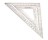 JOHNSON RAS-120 12" ALUMINUM RAFTER ANGLE SQUARE WITH MANUAL