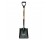 SEYMOUR 49833 DIY SQUARE POINT SHOVEL WOOD HANDLE POLY D-GRIP