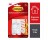 3M 17001ES COMMAND WHITE MEDIUM UTILITY HOOKS 3 LBS CAP - 2 HOOKS / 4 STRIPS