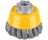 DEWALT DW4910 3" KNOTTED WIRE CUP BRUSH