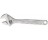 STANLEY 87-471 10" CHROME ADJUSTABLE WRENCH LASER ETCHED SAE AND MM JAW SCALE