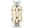 RADIANT 2097TRLACCD4 20A GFCI SELF TEST TAMP-RES LIGHT ALMOND