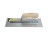 G-FORCE 70171 1/4" SQUARE NOTCHED TROWEL 11" X 4-1/2" WOOD HANDLE
