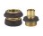 GILMOUR 09QC HEAVY DUTY BRASS FEMALE & MALE QUICK CONNECTOR SET