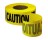 G-FORCE 52510 3" X 1000' YELLOW CAUTION TAPE - WARNING HAZARD RIBBON