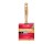 WOOSTER BRAVO STAINER F5119 4" WHITE CHINA BRISTLE/POLY BRUSH THREADED HANDLE