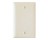PASS & SEYMOUR  TP13LACC30 1-GANG NYLON WALL PLATE BLANK LIGHT ALMOND