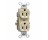 PASS & SEYMOUR  CR15ICC12 15A 125V CC COMMERCIAL DUPLEX RECEPTACLE IVORY