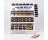 COLOR PUTTY CPDISP596 17-COLOR WATERBORNE DISPLAY 3.68OZ JARS (102 TOTAL JARS)