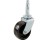 SHEPHERD 9557 1-1/4" LIGHT DUTY PLASTIC FURNITURE CASTERS STEM 02 BLACK (4PK)