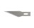 STANLEY 11-411 HOBBY KNIFE BLADE NO. 11 FOR 10-401 KNIFE 0.020"