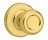 KWIKSET 92001-564 TYLO PASSAGE HALL/CLOSET POLISHED BRASS KNOB