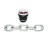 CAMPBELL 0140823 1/2" GRADE 30 PROOF COIL CHAIN ZINC PLATED 40' ROUND PAIL