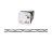 CAMPBELL 0332426 2/0 STRAIGHT LINK COIL CHAIN ZINC PLATED 225' SQUARE PAIL