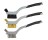 G-FORCE 44403 3 PC MINI WIRE BRUSH SET BRASS STAINLESS STEEL & NYLON SOFT GRIP