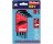 EKLIND 10111 .050-1/4" HEX-L 11PC SHORT KEY INCH SET IN MOLDED PLASTIC HOLDER