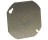 RACO 0724 4" OCTAGON FLAT COVER WITH 1/2" CENTER KNOCK OUT