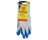 G-FORCE RC100 LARGE BLUE COATED RUBBER GLOVES