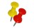 ANCHOR WIRE 122643 ASSORTED COLOR PUSH PINS (16PK)