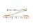 LUFKIN T636N 6' X 5/8" BRICK MASON FOLDING WOOD RULE - RED END