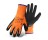 BOSS 7843L LARGE THERMPLUS II HIGH-VIS ORANGE LATEX COATED PALM KNIT WRIST