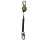 HONEYWELL MTL-OHS1-01 SCORPION 9' STEEL LOCKING SNAPHOOK RETRACTABLE CARABINER