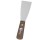 WARNER TOOL 627 1-1/2" FULL FLEXIBLE PUTTY KNIFE CARBON STEEL ROSEWOOD HANDLE