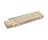 LUFKIN TX46N 6' X 5/8" FOLDING WOOD RULE - RED END WITH 6" EXTENSION SLIDE